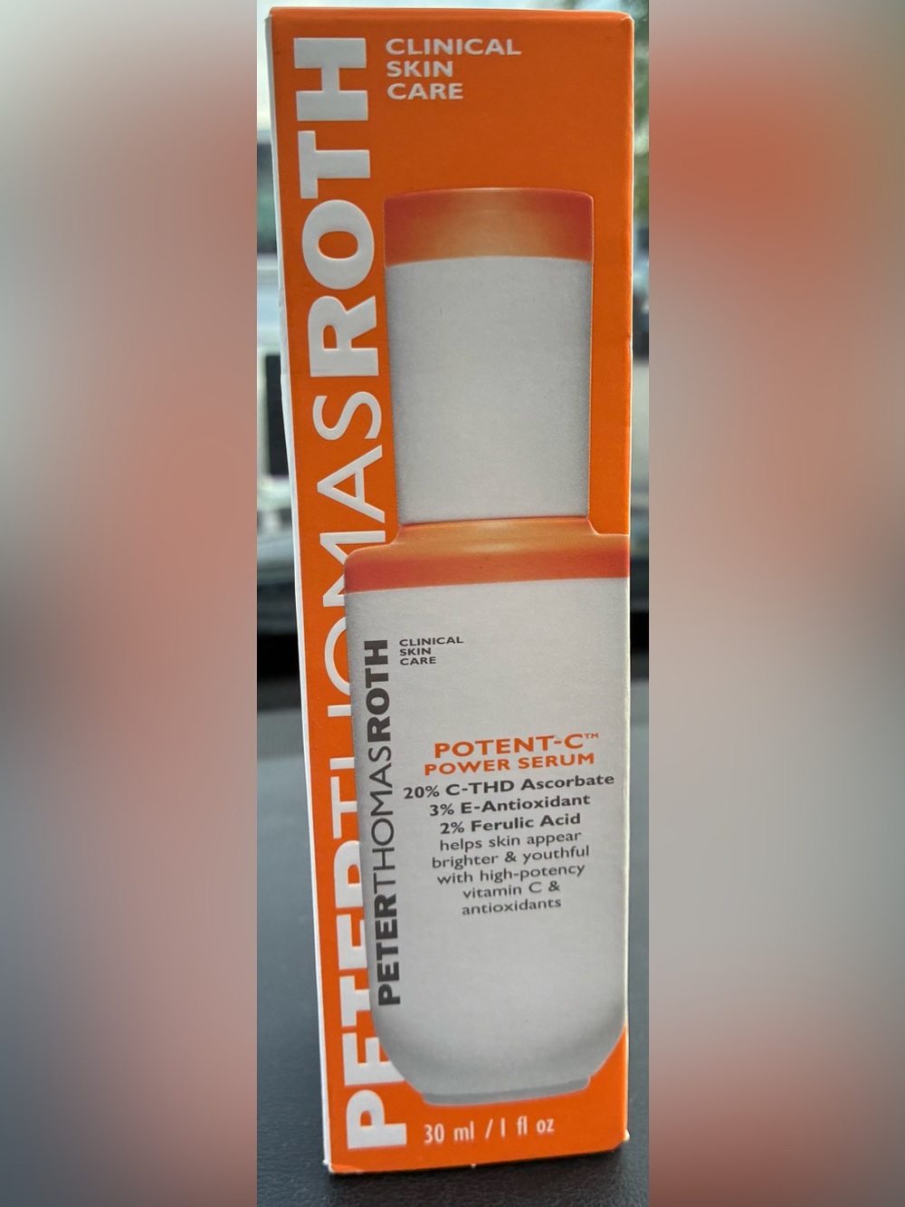 Peter Thomas Roth Potent-C Power Serum 20% Vitamin C 1 oz 30ml New In Box Sealed